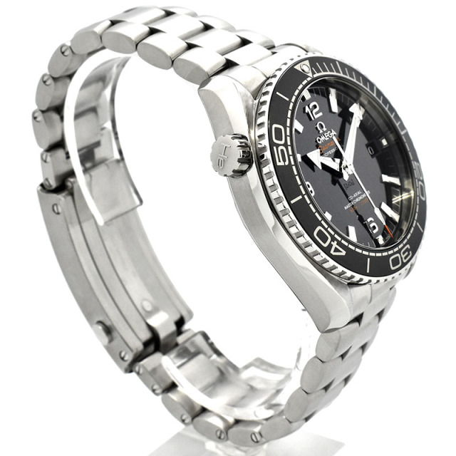 オメガ OMEGA シーマスター プラネットオーシャン マスタークロノメーター 215.30.44.21.01.001 ブラック 43.5mm USED 中古