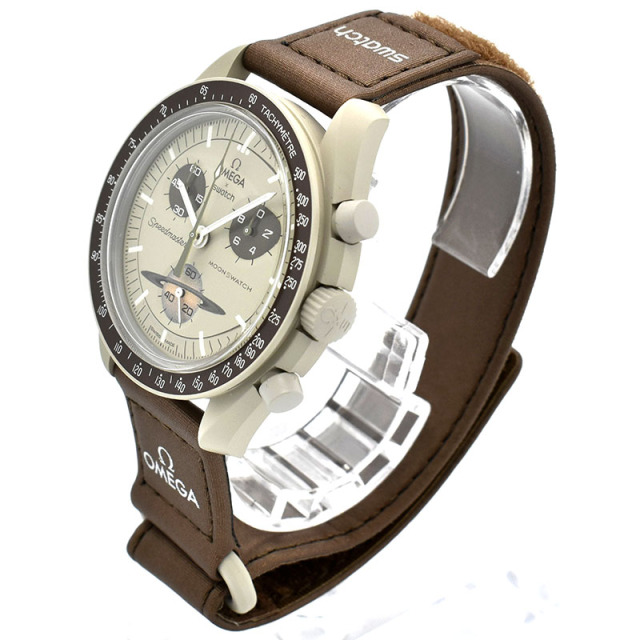 オメガ×スウォッチ OMEGA×Swatch ミッション トゥ サターン SO33T100  