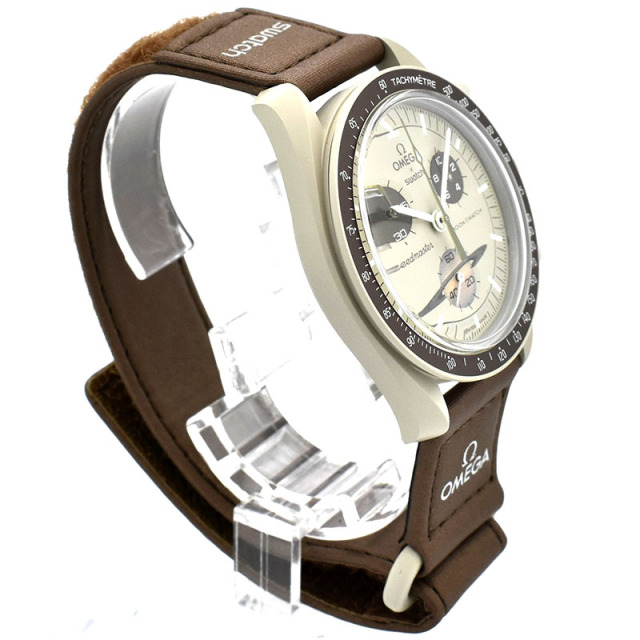 オメガ×スウォッチ OMEGA×Swatch ミッション トゥ サターン SO33T100  