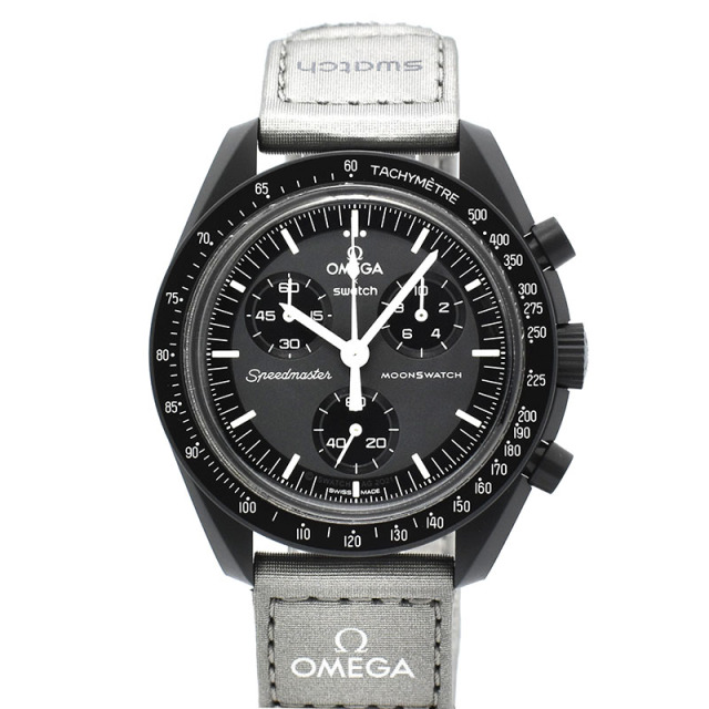 オメガ×スウォッチ　OMEGA×Swatch　ミッション トゥ マーキュリー　SO33A100　バイオセラミック　42mm　未使用品