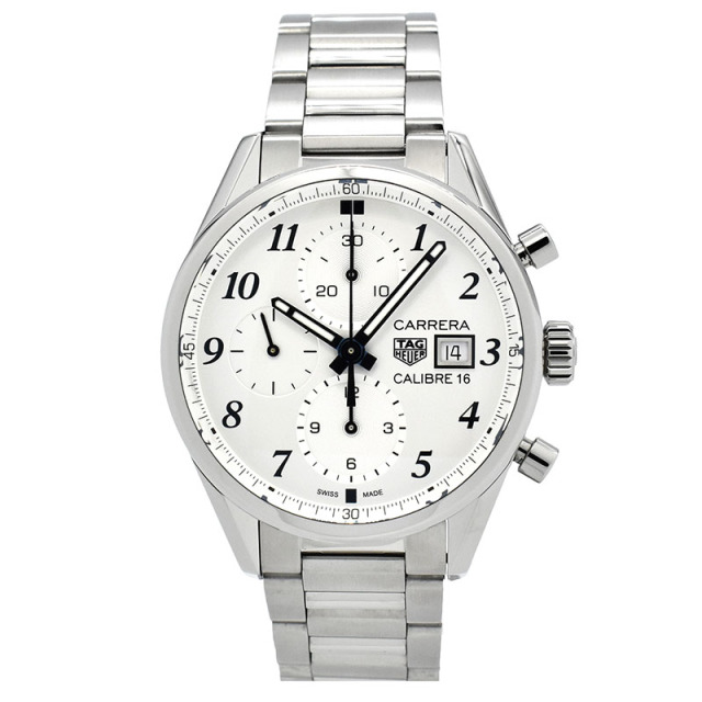 タグホイヤー　TAG HEUER　カレラ クロノグラフ キャリバー16 ブルーエディション　CBK2114.BA0715　日本500本限定　41mm　USED　中古