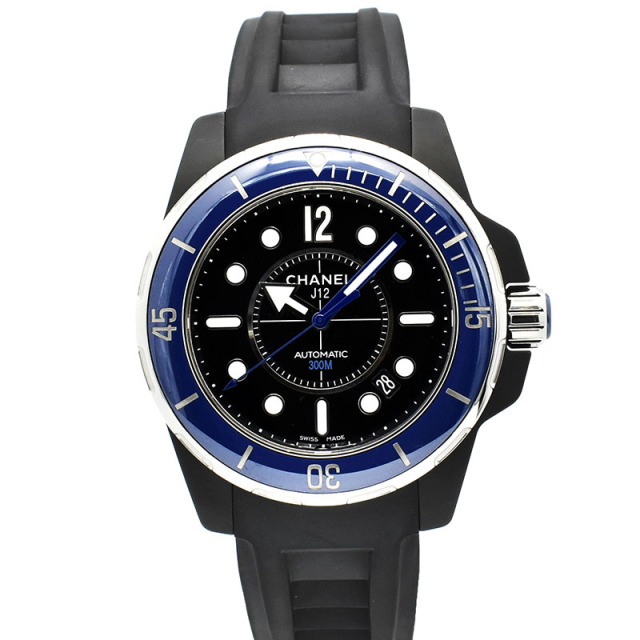 シャネル　CHANEL　J12 マリーン 42　H2559　ブラック　USED　中古