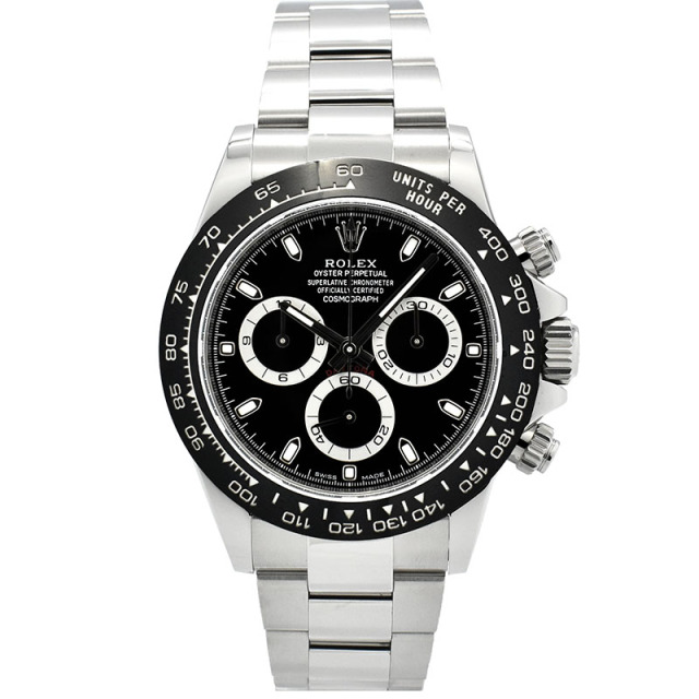 ロレックス　ROLEX　コスモグラフ デイトナ　Ref.116500LN　ブラック　セラミックベゼル　USED　中古