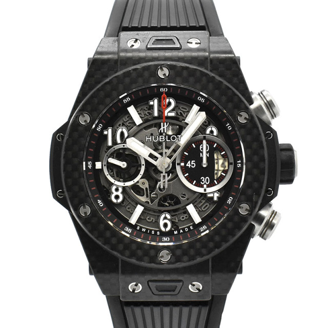 ウブロ　HUBLOT　ビッグバン ウニコ カーボン　411.QX.1170.RX　45mm　USED　中古