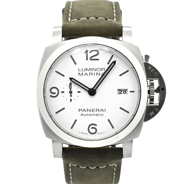 パネライ　PANERAI　ルミノールマリーナ　PAM01314　44mm　ホワイト　W番　USED　中古