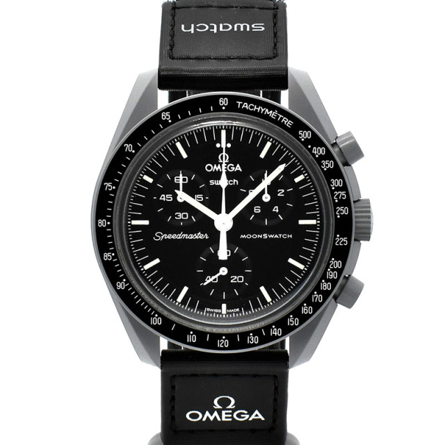 オメガ×スウォッチ　OMEGA×Swatch　ミッション トゥ ザ ムーン　SO33M100　バイオセラミック　42mm　未使用品