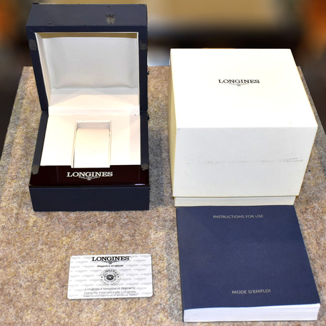 ロンジン LONGINES アドミラル クロノグラフ L3.667.4.56.7 42mm USED 中古