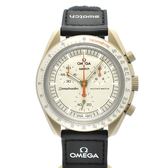 オメガ×スウォッチ　OMEGA×Swatch　ミッション トゥ ジュピター　SO33C100　バイオセラミック　42mm　未使用品