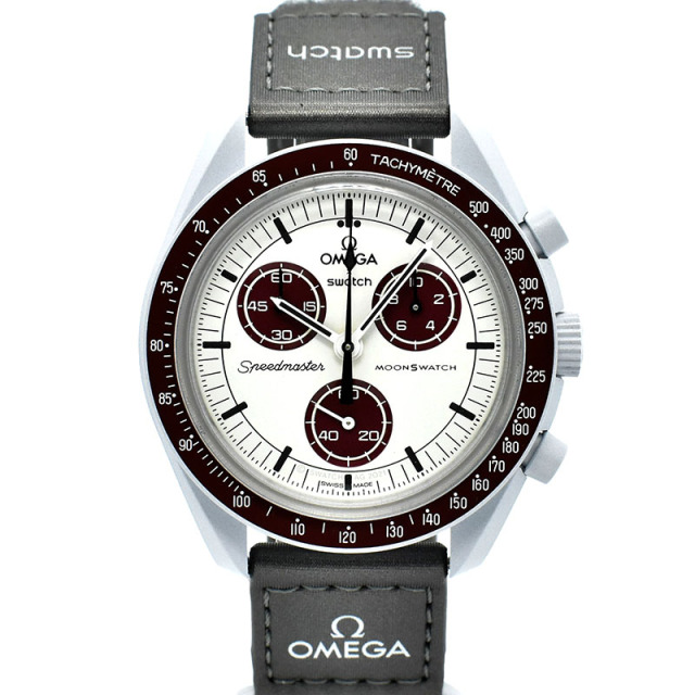 オメガ×スウォッチ OMEGA×Swatch ミッション トゥ プルート SO33M101  