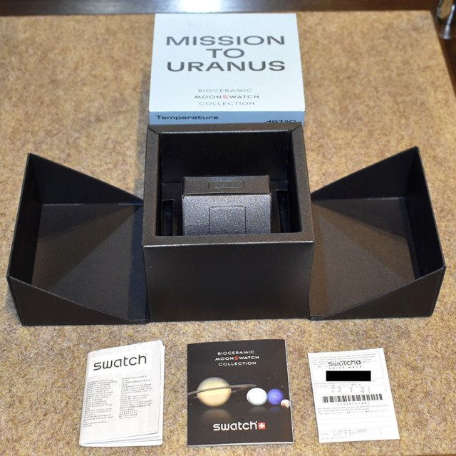 オメガ×スウォッチ OMEGA×Swatch ミッション トゥ ウラヌス SO33L100  