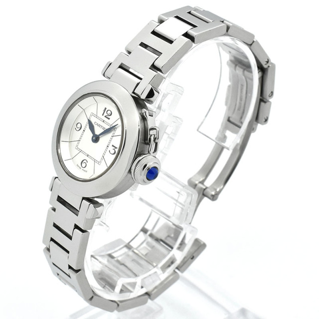 カルティエ CARTIER ミスパシャ W3140007 27mm SS シルバー USED 中古