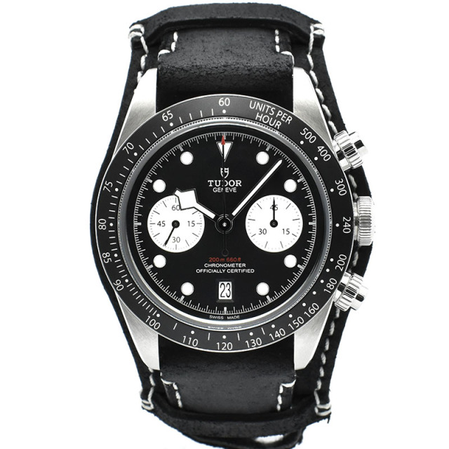 チューダー(チュードル)　TUDOR　ヘリテージ ブラックベイ クロノ　79360N　41mm　ブラック　USED　中古