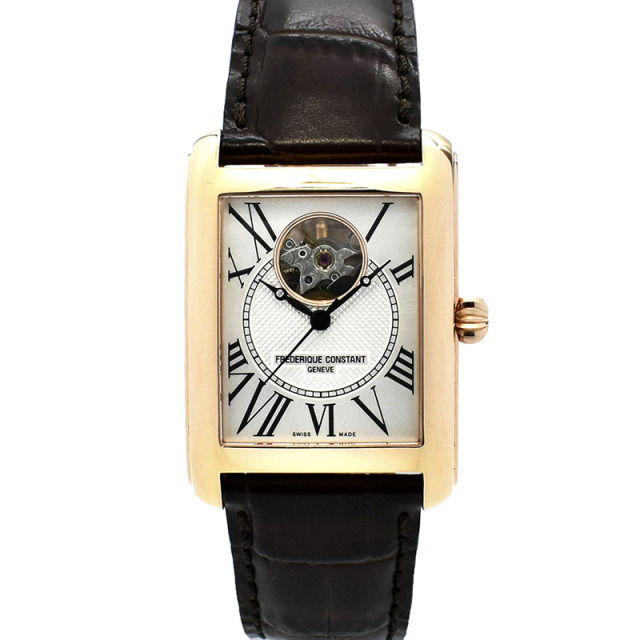 フレデリック・コンスタント　FREDERIQUE CONSTANT　クラシック カレ ハートビート　FC-310MC4S34　33.3×30.4mm　USED　中古