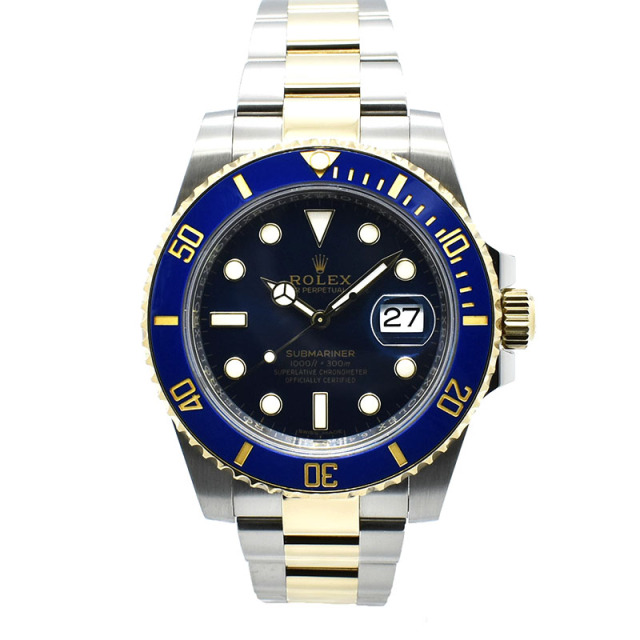 ロレックス　ROLEX　サブマリーナデイト　Ref.116613LB　40mm　ブルー　ランダム番　USED　中古
