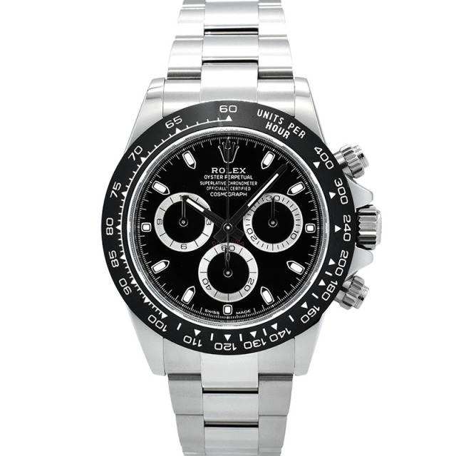 ロレックス　ROLEX　コスモグラフ デイトナ　Ref.116500LN　ブラック　セラミックベゼル　USED　中古