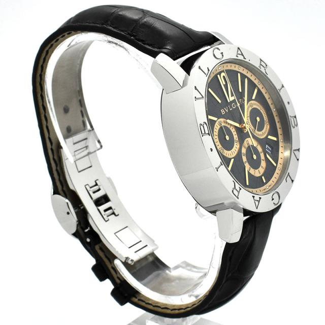 ブルガリ BVLGARI ブルガリブルガリ クロノグラフ BB42C3SLDCH 42mm USED 中古
