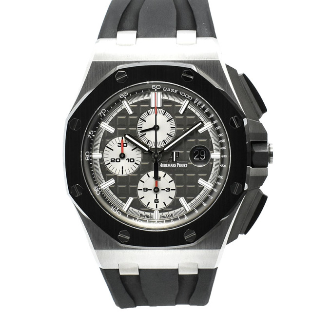 オーデマ・ピゲ　AUDEMARS PIGUET　ロイヤルオーク オフショア クロノグラフ　26400IO.OO.A004CA.01　チタン　44mm　USED　中古