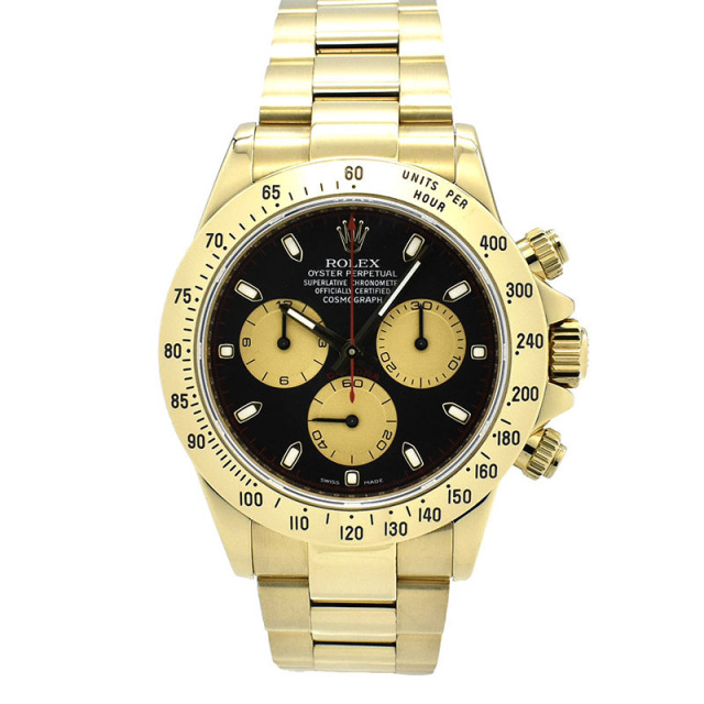 ロレックス　ROLEX　デイトナ　Ref.116528　18KYG　40mm　Z番　USED　中古