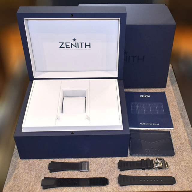 ゼニス ZENITH デファイ エクストリーム 87.9100.9004/03.I001 45mm チタン/18KRG USED 中古