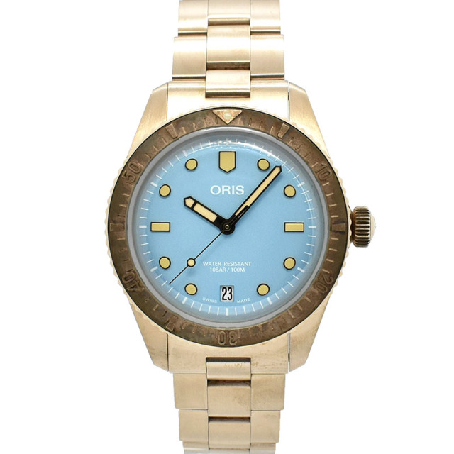 オリス　ORIS　ダイバーズ65 コットンキャンディ　733 7771 3155　ブロンズ　38mm　自動巻き　USED　中古