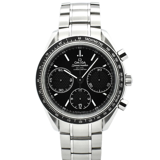 オメガ　OMEGA　スピードマスターレーシング　326.30.40.50.01.001　SS　ブラック　40mm　自動巻　USED　中古
