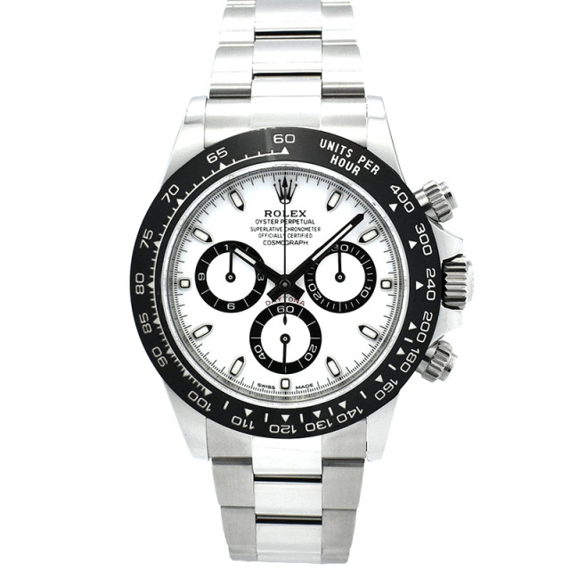 ロレックス　ROLEX　コスモグラフ デイトナ　Ref.116500LN　ホワイト　セラミックベゼル　未使用品