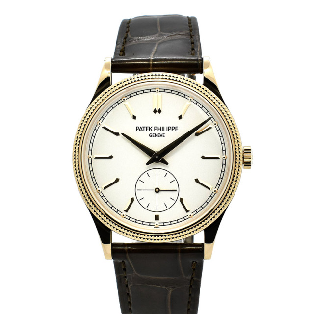 パテックフィリップ　PATEK PHILIPPE　カラトラバ クルー・ド・パリ　6119R-001　39mm　18KRG　手巻き　未使用品