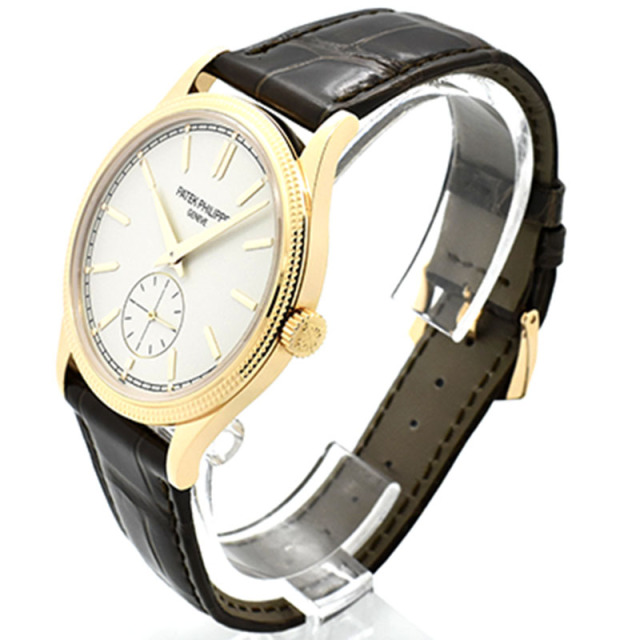 パテックフィリップ PATEK PHILIPPE カラトラバ クルー・ド・パリ 6119R-001 39mm 18KRG 手巻き 未使用品