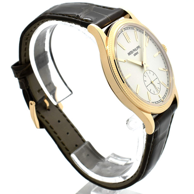 パテックフィリップ PATEK PHILIPPE カラトラバ クルー・ド・パリ 6119R-001 39mm 18KRG 手巻き 未使用品
