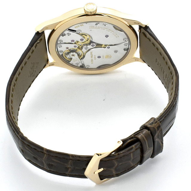 パテックフィリップ PATEK PHILIPPE カラトラバ クルー・ド・パリ 6119R-001 39mm 18KRG 手巻き 未使用品