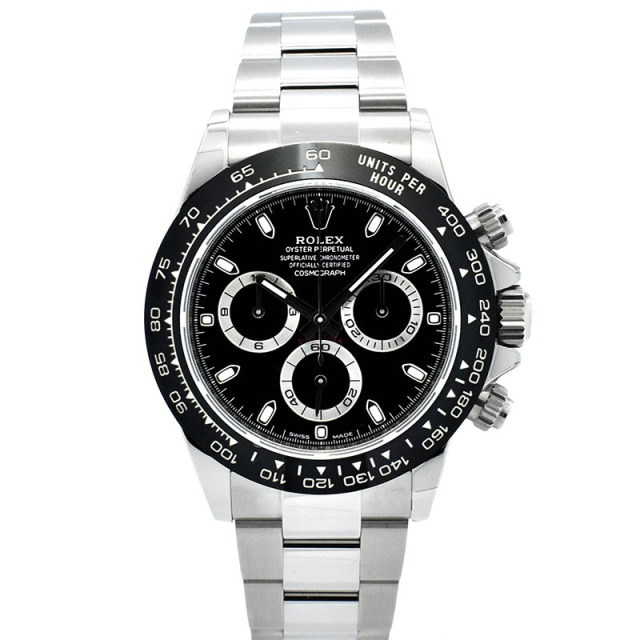 ロレックス　ROLEX　コスモグラフ デイトナ　Ref.116500LN　ブラック　セラミックベゼル　未使用品