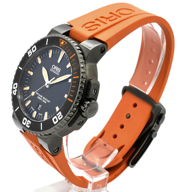 オリス ORIS アクイス デイト 733 7653 4259 R 中古