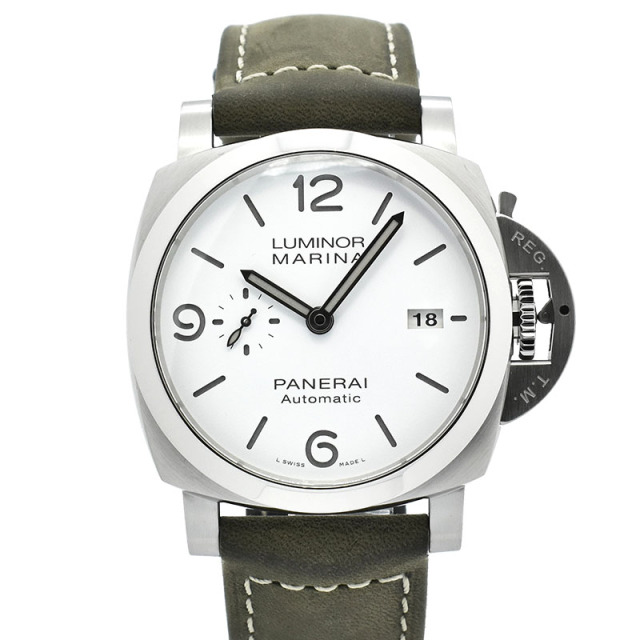 パネライ　PANERAI　ルミノールマリーナ　PAM01314　44mm　ホワイト　W番　USED　中古