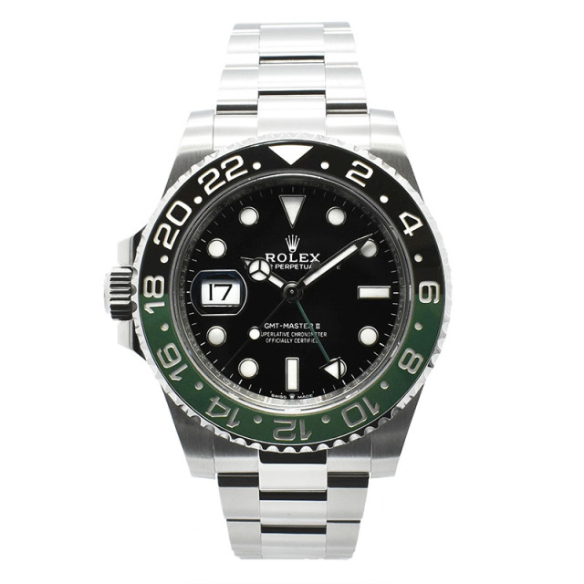 ロレックス　ROLEX　GMTマスター2　Ref.126720VTNR　グリーン/ブラックベゼル　40mm　USED　中古