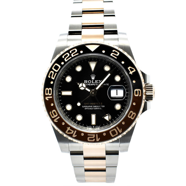 ロレックス　ROLEX　GMTマスター2　Ref.126711CHNR　ブラウン/ブラックベゼル　40mm　USED　中古