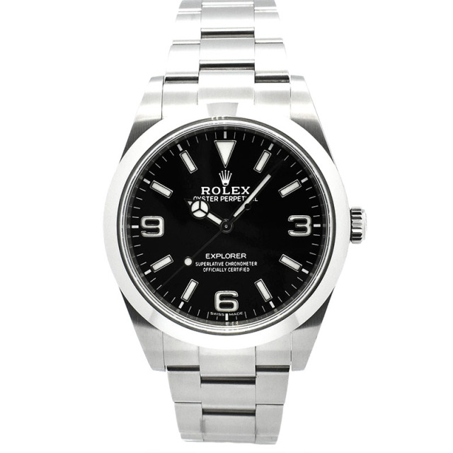 ロレックス　ROLEX　エクスプローラー1　Ref.214270　39mm　クロマライト　USED　中古