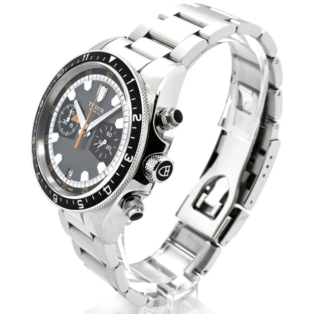 チューダー(チュードル) TUDOR ヘリテージ クロノグラフ 70330N 42mm グレー USED 中古