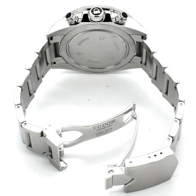 チューダー(チュードル) TUDOR ヘリテージ クロノグラフ 70330N 42mm グレー USED 中古