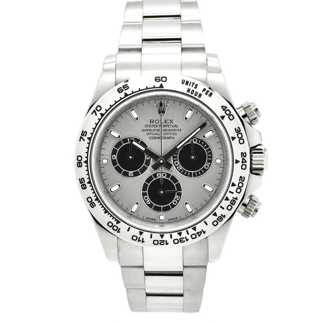 ロレックス　ROLEX　コスモグラフ デイトナ　Ref.116509　スチール/ブラック　18KWG　USED　中古