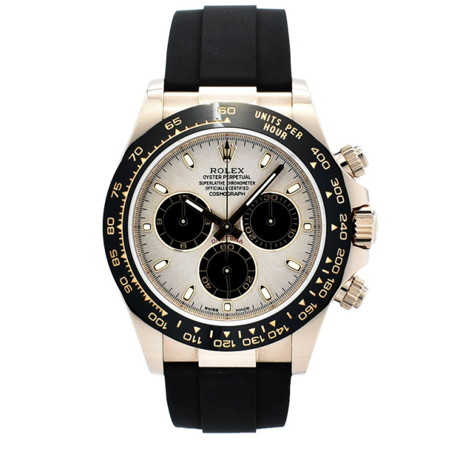 ロレックス　ROLEX　デイトナ　Ref.116515LN　18KERG　サンダスト/ブラック　オイスターフレックス　USED　中古