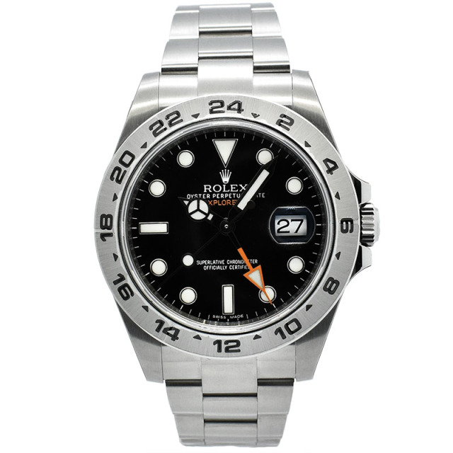 ロレックス　ROLEX　エクスプローラー2　Ref.216570　ブラック　ランダム番　未使用品