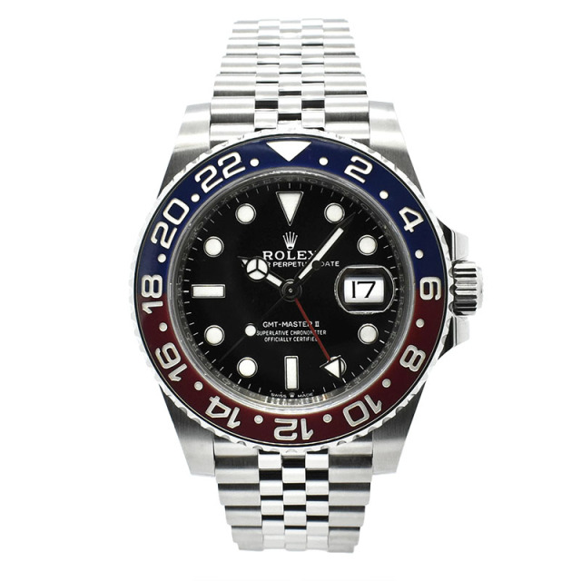 ロレックス　ROLEX　GMTマスター2　Ref.126710BLRO　ブルー/レッドベゼル　40mm　USED　中古
