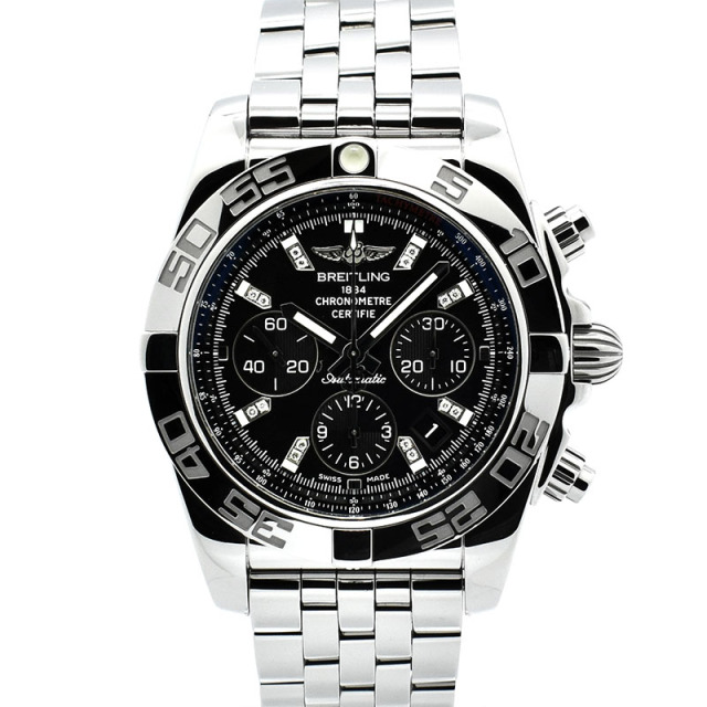 ブライトリング　BREITLING　クロノマット44　AB0110　ブラック　インデックスダイヤ　44mm　USED　中古