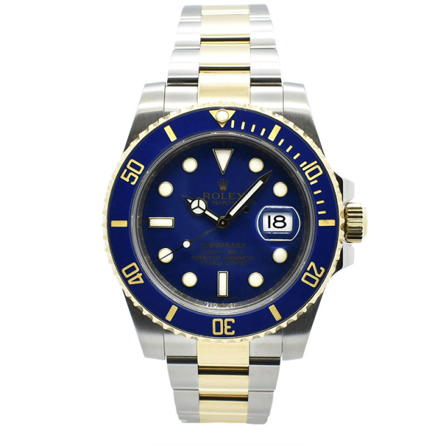 ロレックス　ROLEX　サブマリーナ デイト　Ref.116613LB　V番　マットブルー(つや無し)　40mm　USED　中古