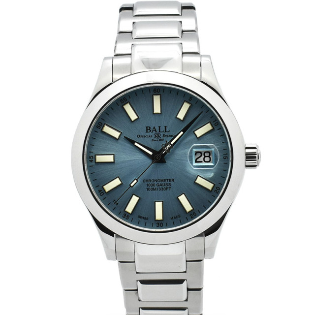 ボールウォッチ　BALL　エンジニア マーベライト クロノメーター　NM9026C-S6CJ-IBE　 アイスブルー　40mm　USED　中古