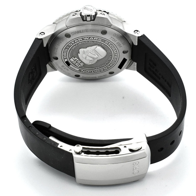ORIS Aquis スターウォーズ限定モデル ORIS オリス アクイス スターウォーズ ストームトルーパー 世界