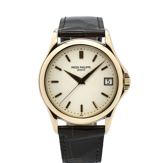 パテックフィリップ　PATEK PHILIPPE　カラトラバ　Ref.5107R-001　37mm　18KRG　自動巻き　USED　中古