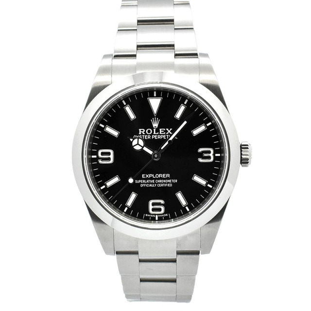 ロレックス　ROLEX　エクスプローラー1　Ref.214270　39mm　クロマライト　USED　中古