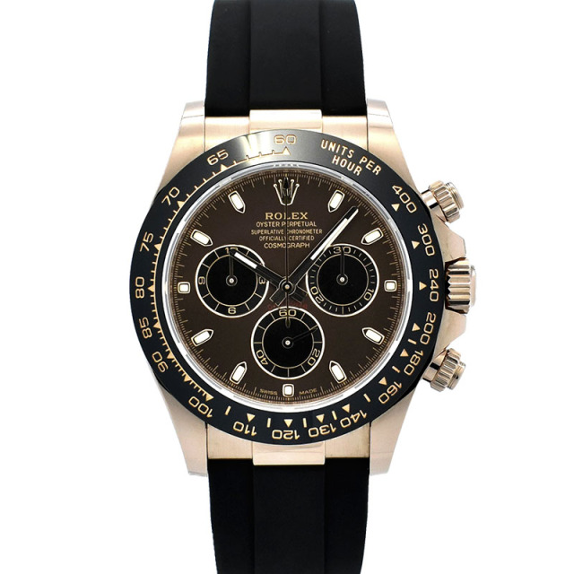 ロレックス　ROLEX　デイトナ　Ref.116515LN　18KERG　40mm　チョコレート/ブラック　オイスターフレックス　USED　中古