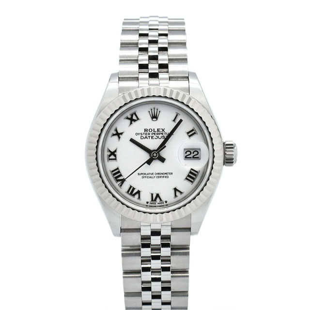 ロレックス　ROLEX　レディ デイトジャスト 28　Ref.279174　ホワイトローマ　SS×WG　USED　中古